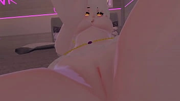 Anjo gostoso senta-se de bruços ️ POV sentado com gemidos intensos no VRchat [Hentai 3d sem censura]