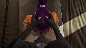 Bleach futa japonês SoifonxYoruichi