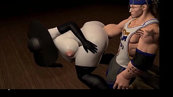 Jogo de vídeo hentai de animação 3D VR desenho animado de anime Virt a Mate. A gorda Lady Alsina Dimitrescu, tendo tentado o punho anal, decidiu descobrir o que é a dor real e convidou um jogador de futebol americano com punhos enormes para visitá-lo.