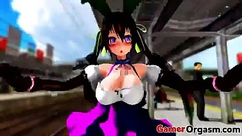 GamerOrgasm | Big Tits 3D Fancy Girl Dancing