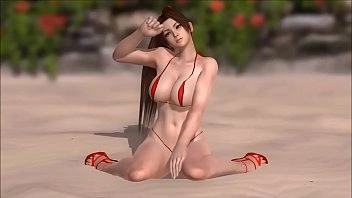 Mai Shiranui em um Micro Biquíni DOAX3