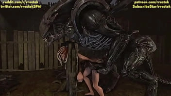 Female Shepard Mass Effect 3 fucked roughly by Huge Alien cock 3D porn