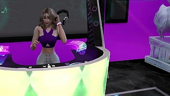 Dança do sexo na discoteca