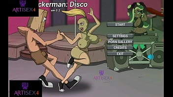 Fuckerman disco com fuckerwomen divirta-se com todos os personagens em disco girls boy e trans e Deadpool