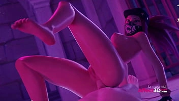 Garotas gostosas fazendo sexo anal em uma animação 3D obscena do The Count