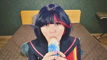 Ryuko Matoi foi fodida pela Naked Teacher em todos os buracos até anal creampie - POV Cosplay Anime Spooky Boogie